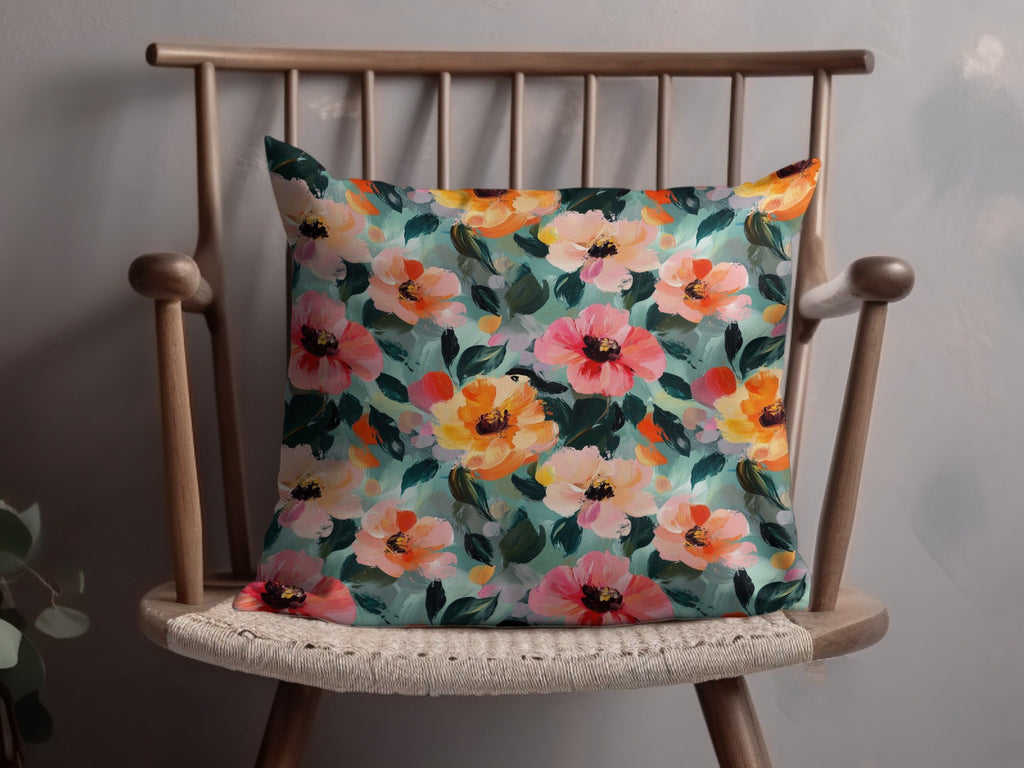Acrylic Floral Spring Garden Artistic Strokes - Moore and Mountain