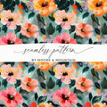 Acrylic Floral Spring Garden Artistic Strokes - Moore and Mountain
