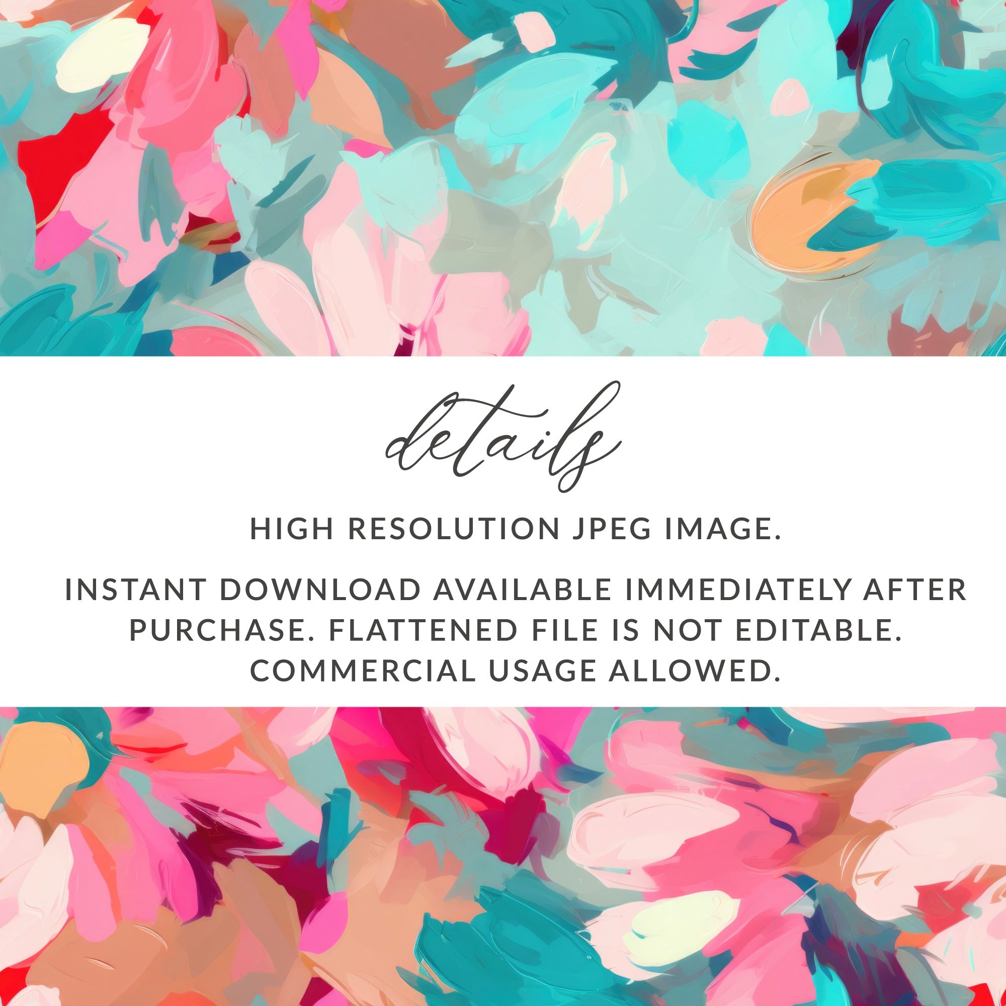 High Resolution Instant Download Abstract Art Image