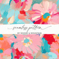 Colorful Floral Seamless Pattern By Moore & Mountain