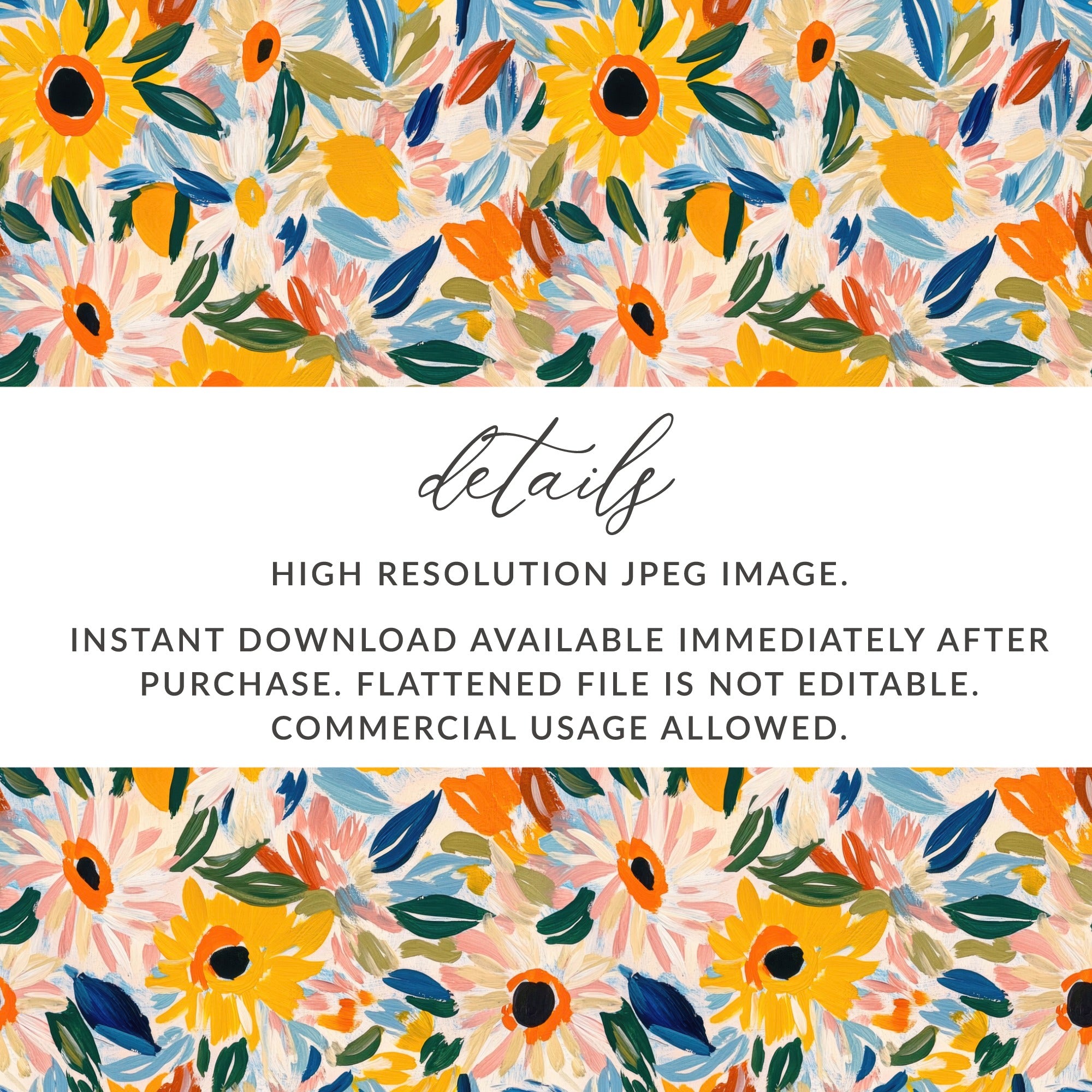 High Resolution JPEG Image Instant Download Product