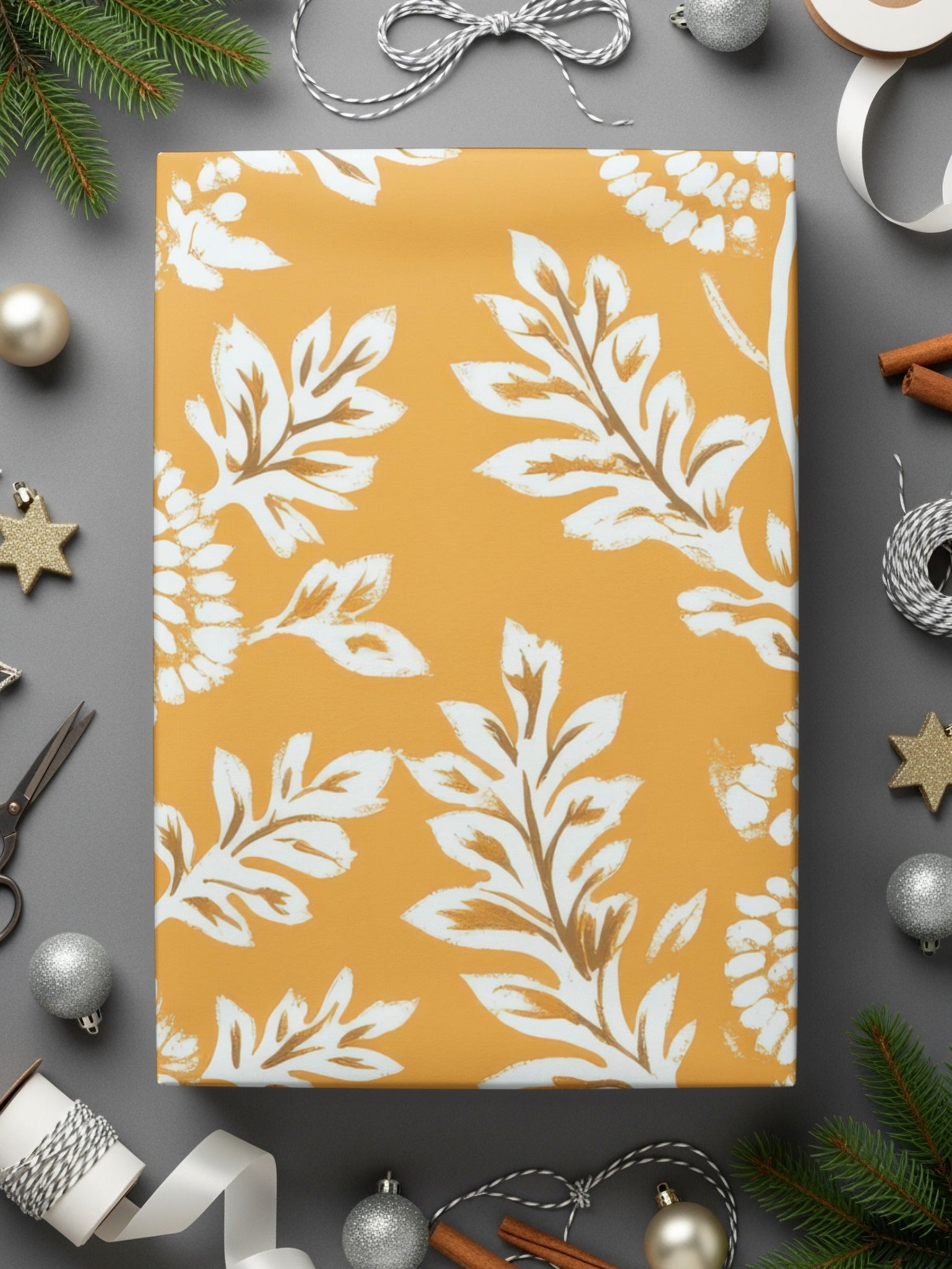 Beautiful Yellow Kalamkari Dandelion Seamless Pattern - Moore and Mountain