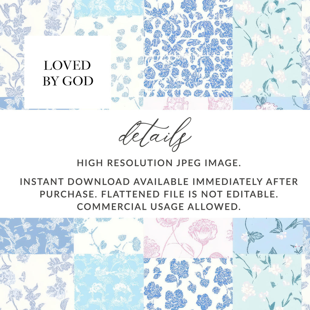 Loved By God High Resolution JPEG Image Pack