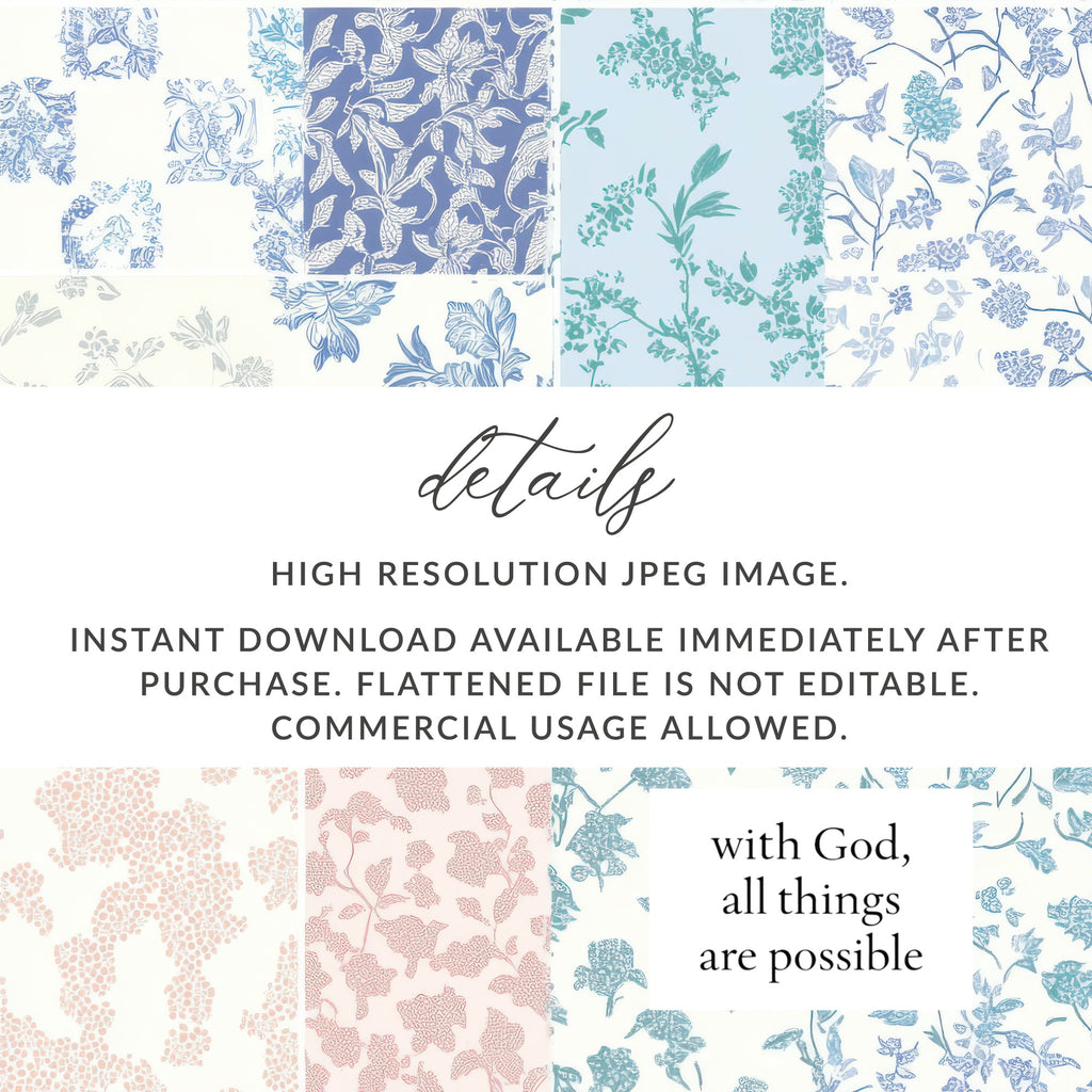 Floral Pattern High Resolution JPEG Image Download