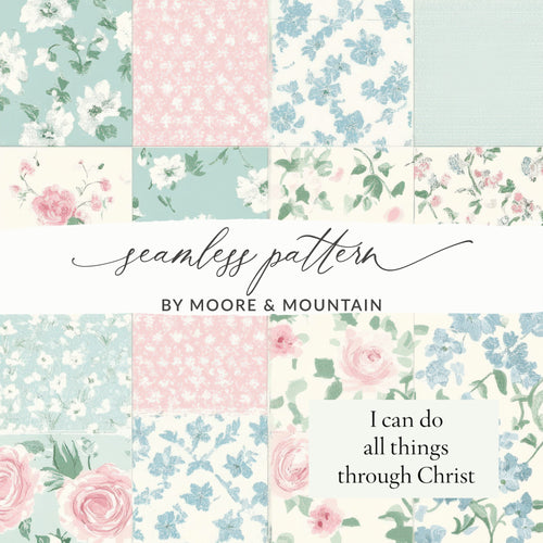Floral and Elegant Seamless Pattern Digital Download