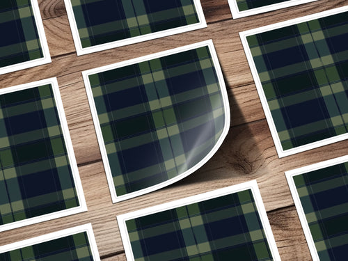 Black and Green Tartan Seamless - Moore and Mountain
