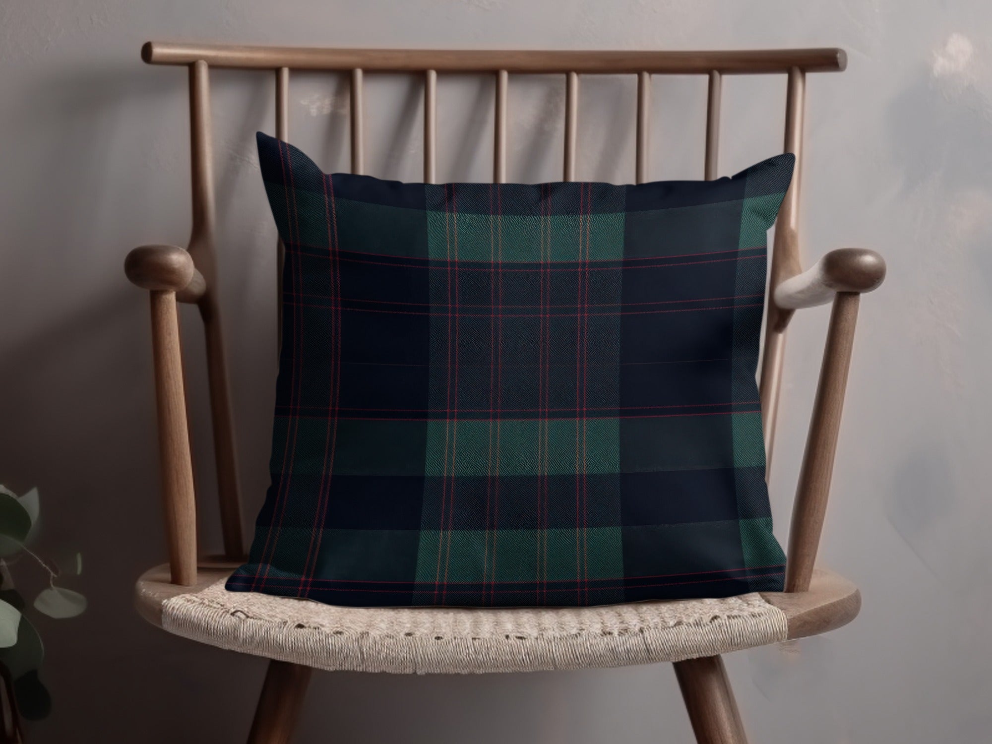 Black and Green Tartan Seamless Digital - Moore and Mountain