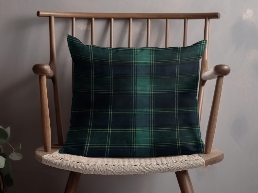 Black and Green Tartan Seamless Digital - Moore and Mountain