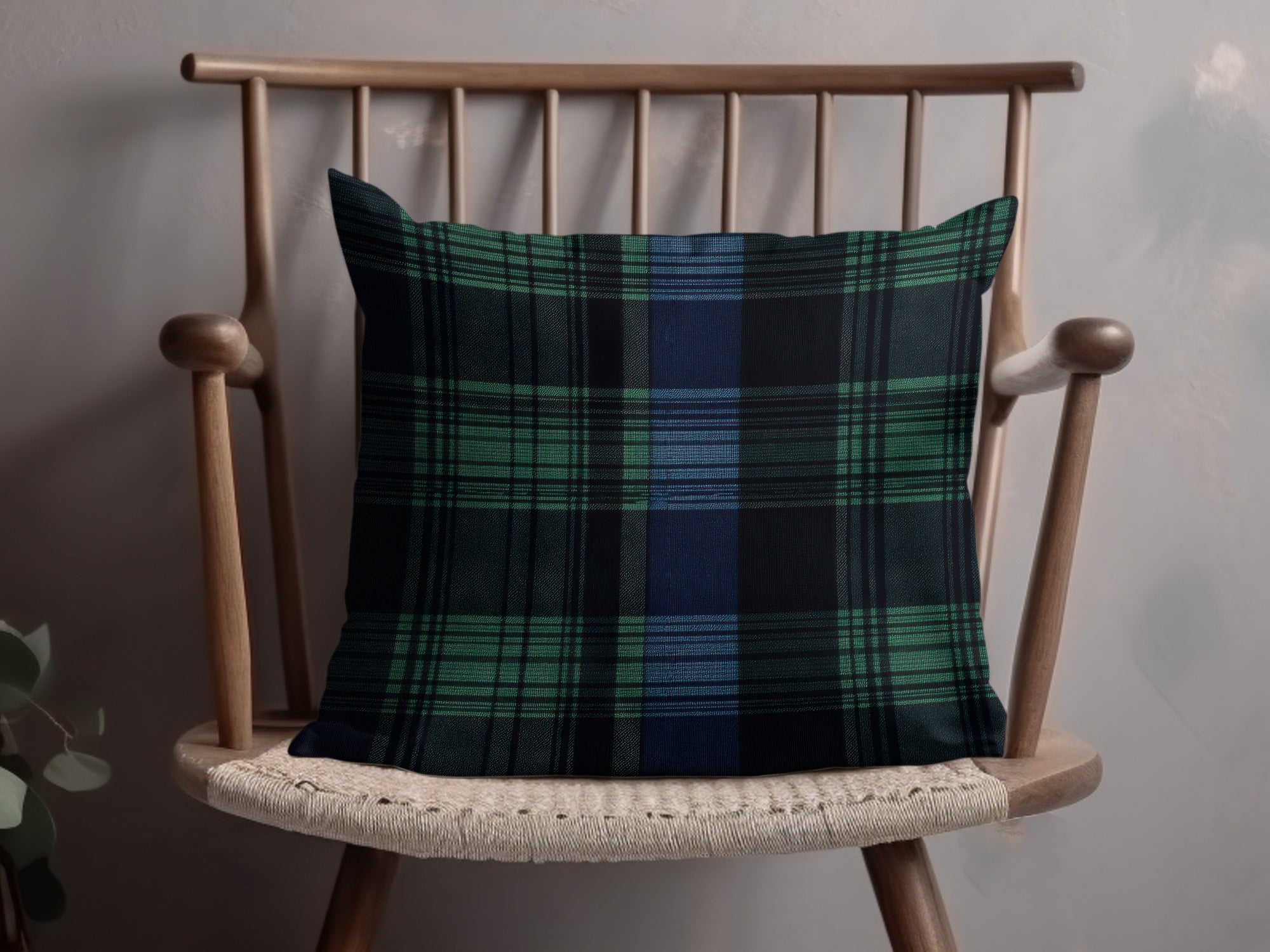 Black and Green Tartan Seamless Digital - Moore and Mountain