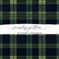 Black and Green Tartan Seamless Digital - Moore and Mountain
