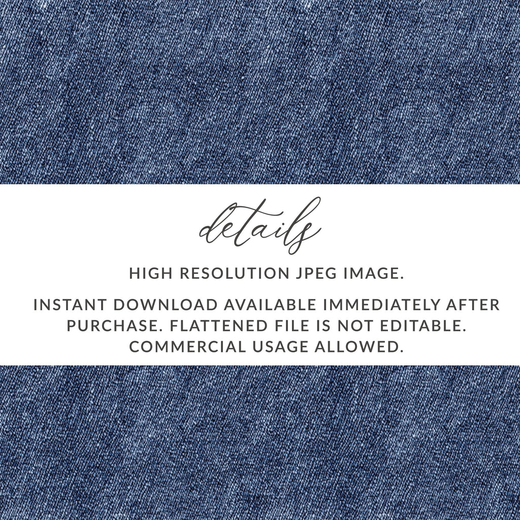 Blue Jeans Texture Seamless Denim Digital - Moore and Mountain