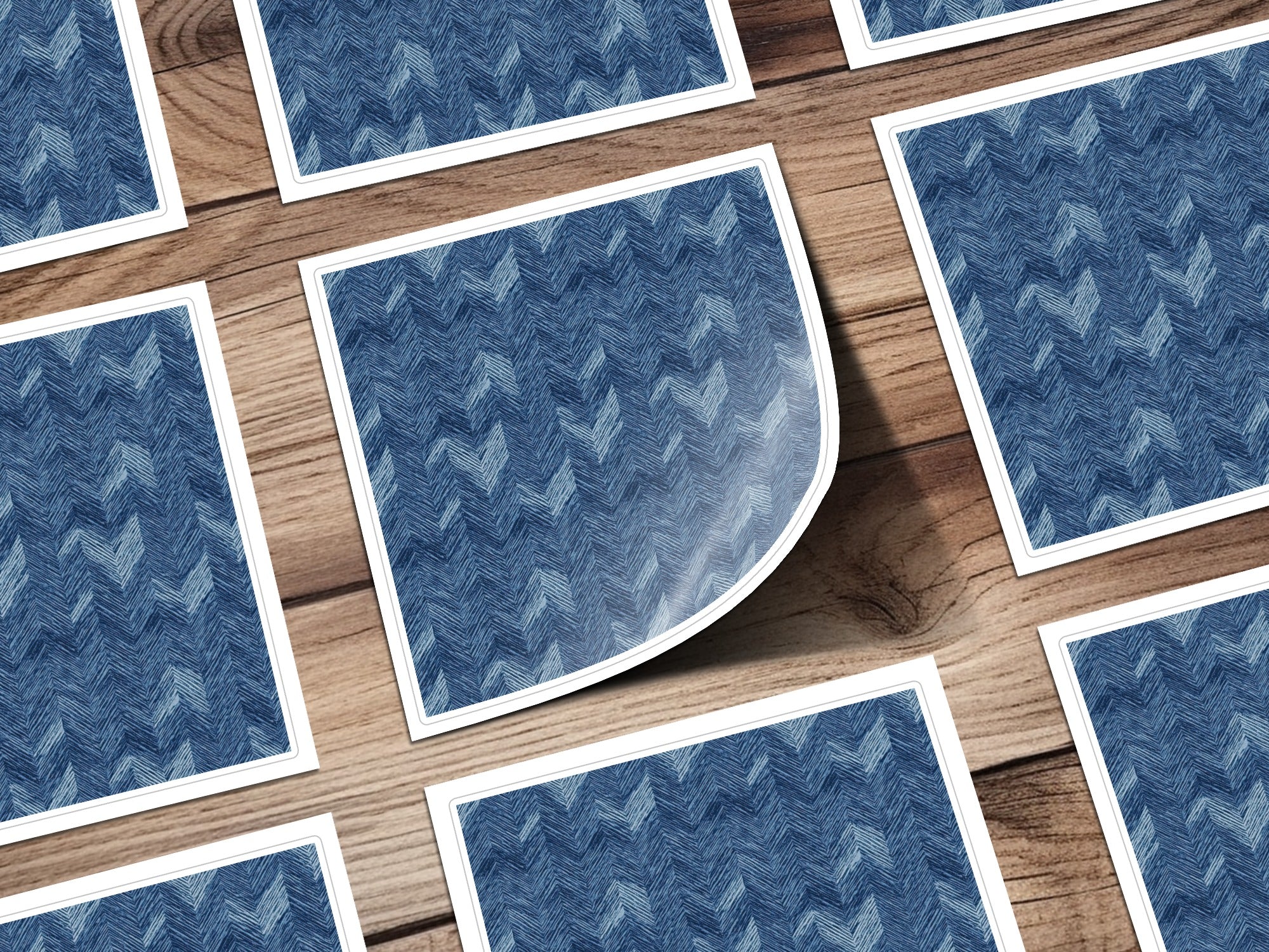 Blue Jeans Texture Seamless Denim Digital - Moore and Mountain