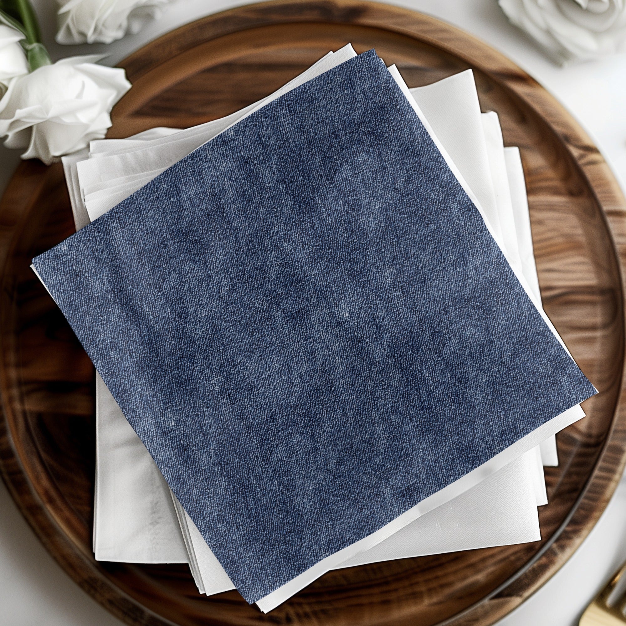 Blue Jeans Texture Seamless Denim Digital - Moore and Mountain