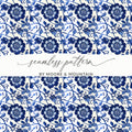 Floral Seamless Pattern by Moore & Mountain Design