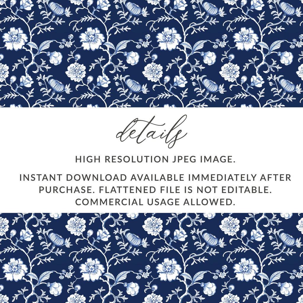 Floral High Resolution JPEG Image for Instant Download