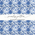 Moore and Mountain Seamless Pattern Design