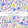 Vibrant Floral Seamless Pattern by Moore & Mountain