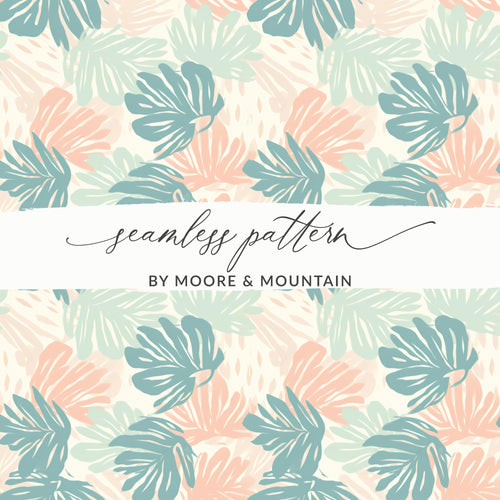 Moore & Mountain Floral Seamless Pattern Design