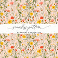 Seamless Floral Pattern by Moore and Mountain Design