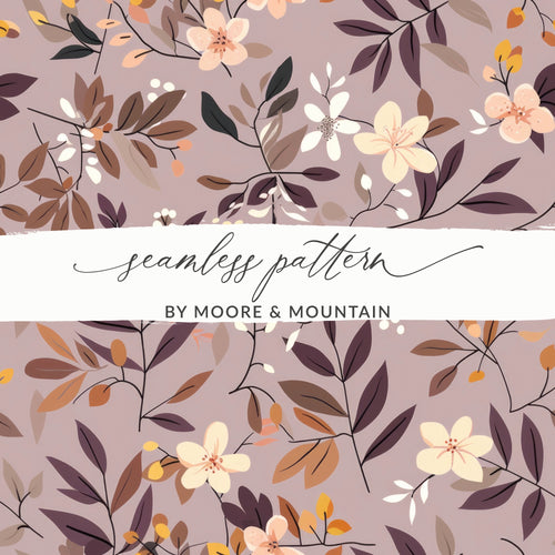 Seamless Floral Pattern by Moore and Mountain