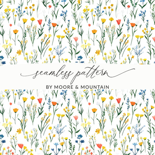 Seamless Floral Pattern by Moore and Mountain product