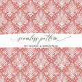Moore & Mountain Seamless Pattern Design for Products