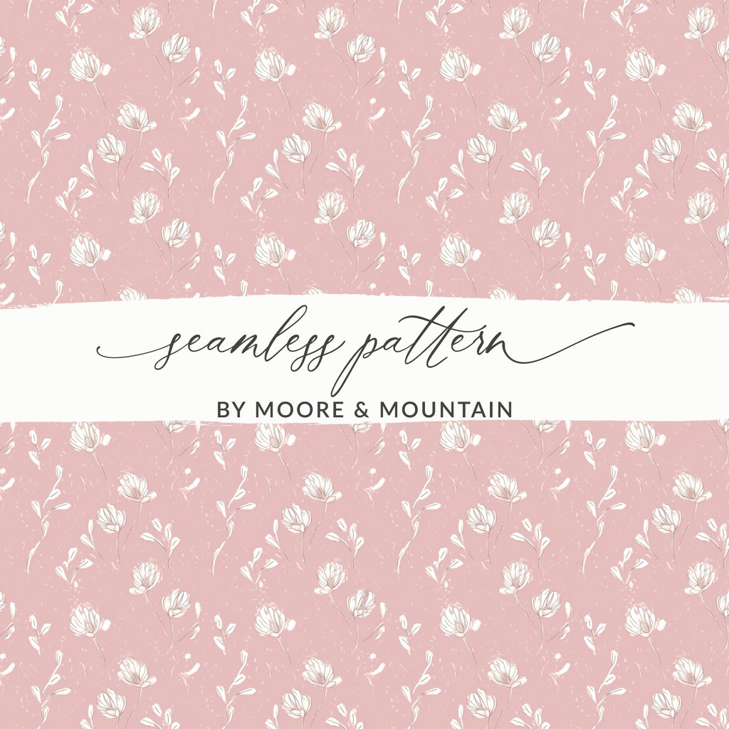 Seamless Floral Pattern by Moore & Mountain Pattern Design