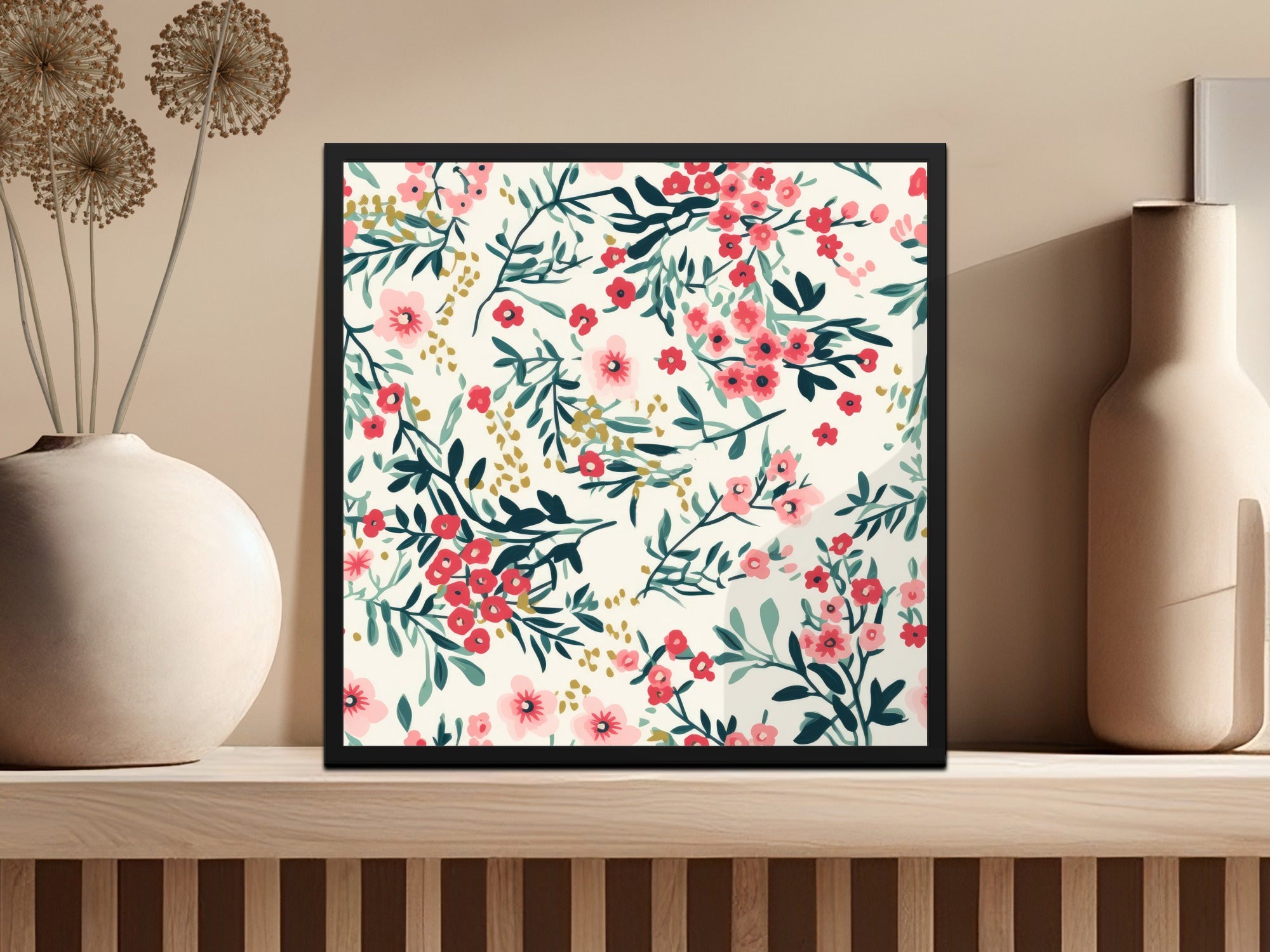 Beautiful Floral Patterned Wall Art for Your Home Decor