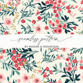 Floral Seamless Pattern by Moore & Mountain Design