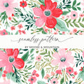 Seamless Floral Pattern by Moore & Mountain