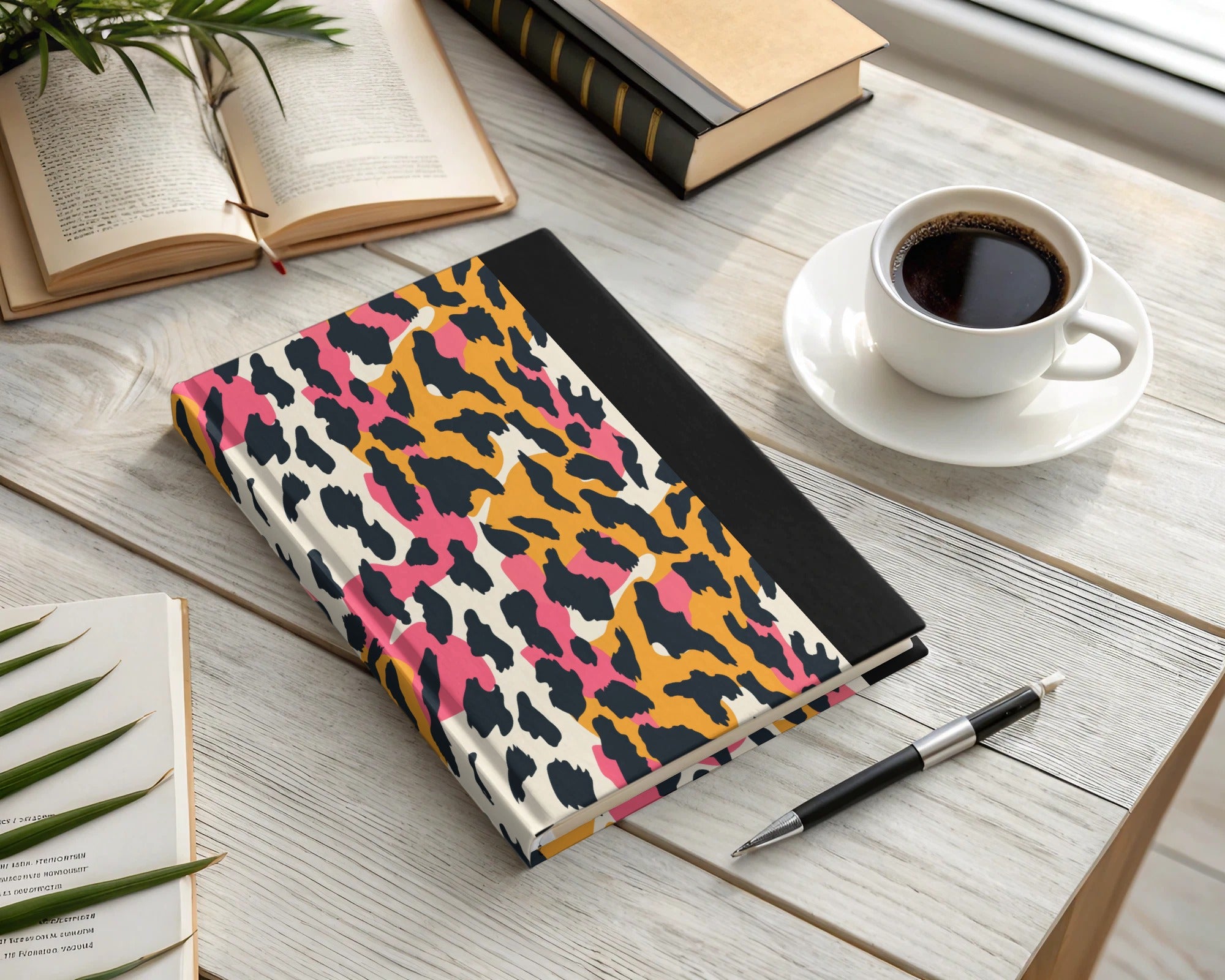 Colorful Abstract Pattern Hardcover Notebook Product