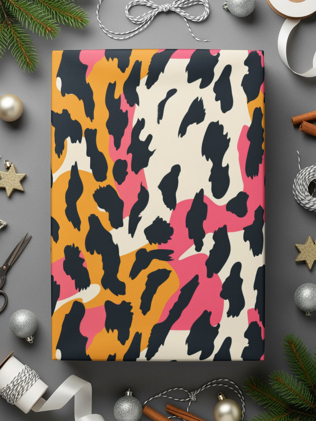 Vibrant Animal Print Wrapping Paper Gift Wrap Rolls