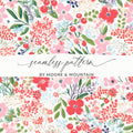 Vibrant Floral Seamless Pattern by Moore and Mountain