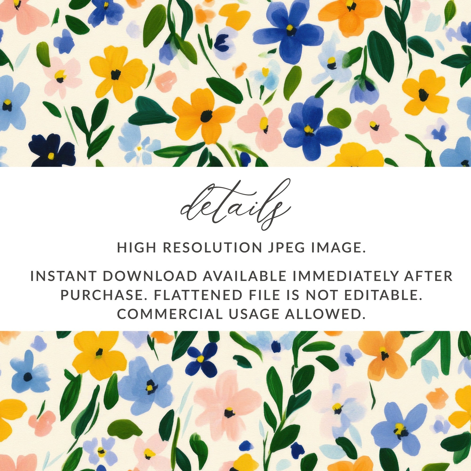 High Resolution JPEG Image Floral Pattern Download