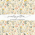 Seamless Pattern by Moore and Mountain Floral Design