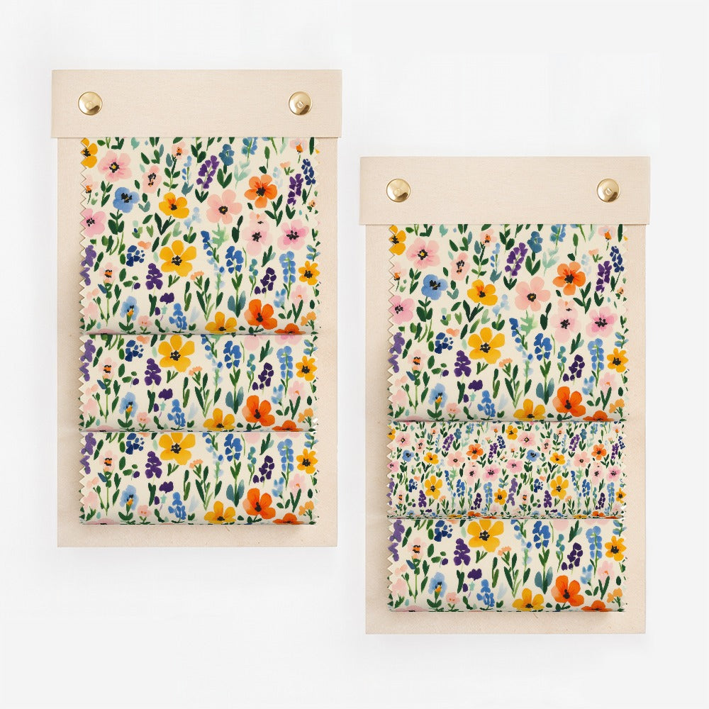 Floral Pattern Sample Swatches Collection for Fashion