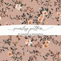 Seamless Floral Pattern by Moore & Mountain Design
