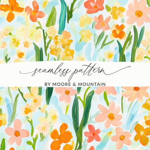 Floral Seamless Pattern by Moore Mountain product type