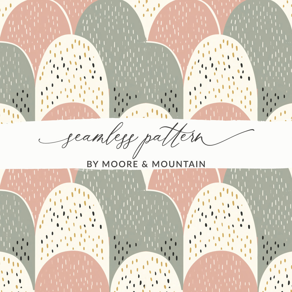 Seamless Pattern by Moore & Mountain for Creative Projects