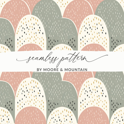 Seamless Pattern by Moore & Mountain for Creative Projects