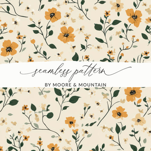 Seamless Floral Pattern by Moore & Mountain Product