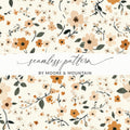 Floral Seamless Pattern by Moore & Mountain Design