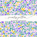 Seamless Pattern by Moore and Mountain Floral Design
