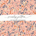 Floral and Leaf Seamless Pattern Design by Moore & Mountain