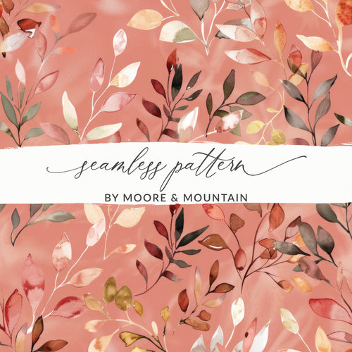 Seamless Pattern By Moore and Mountain Design Floral