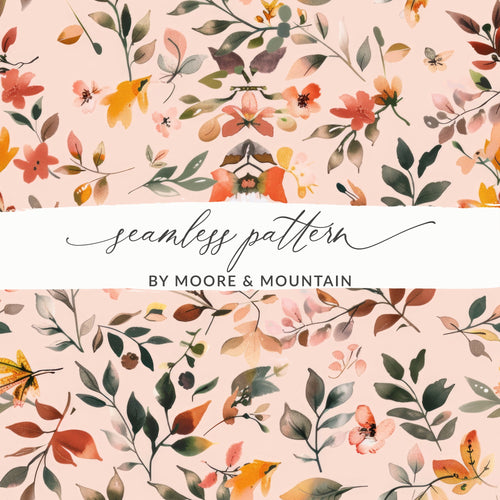 Colorful Seamless Pattern by Moore and Mountain Product