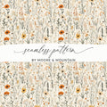Elegant Floral Seamless Pattern by Moore and Mountain