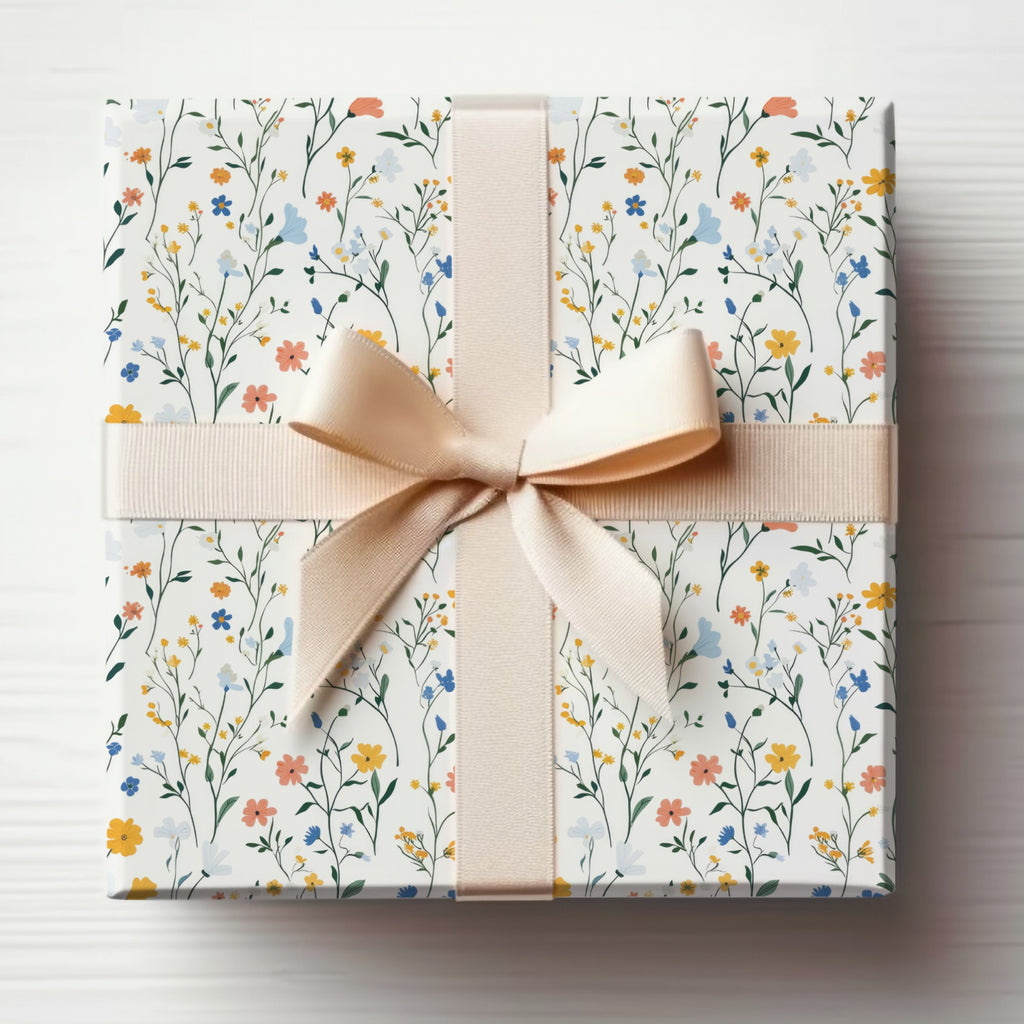 Elegant Floral Design Gift Wrapping Paper for Any Occasion