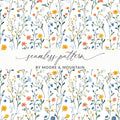 Seamless Floral Pattern by Moore & Mountain Design