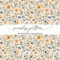 Floral Seamless Pattern by Moore & Mountain